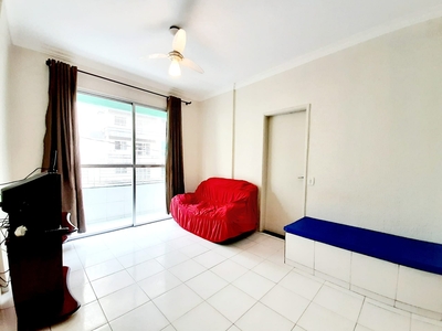 Apartamento com um suíte especial, varanda de frente para a rua com quarto de empregada com baneiro - 50 m² - Praia do Morro - Guarapari/ES