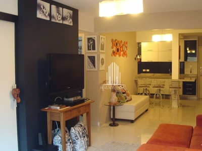 Apartamento de 70m² com 1 dormitório e 1 vaga de garagem à venda na Vila Madalena