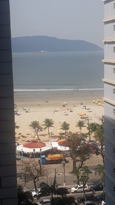 Apartamento de 80 m², 2 dormitórios, suíte, 1 vaga à venda, Praia do Itararé, São Vicente, SP