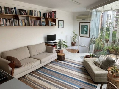 Apartamento Duplex no Condomínio Maison De La Concorde em Moema com 90m² 1 suíte 1 vaga de garagem