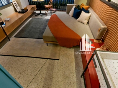 Apartamento no Condomínio Spcode Paulista em Paraíso com 27m² 1 dormitório 1 banheiro