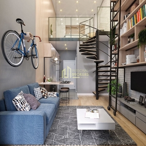 Apartamento à venda 2 Quartos, 1 Suite, 1 Vaga, 53.33M², Cidade Industrial, Curitiba - PR | Pixel City Habitat