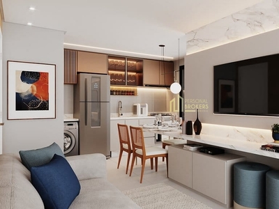 Apartamento à venda 2 Quartos, 1 Suite, 1 Vaga, 53.61M², Capão Raso, Curitiba - PR | Merizzo Residencial