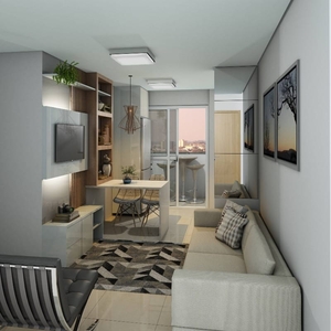 Apartamento à venda 2 Quartos, 1 Suite, 1 Vaga, Presidente Roosevelt, Uberlândia - MG | Edifício Boulevard Paris