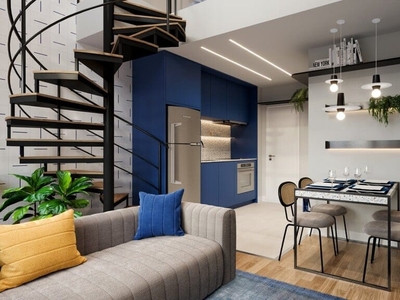 Apartamento à venda 3 Quartos, 1 Suite, 1 Vaga, 65.32M², Tingui, Curitiba - PR | Joy City Habitat