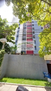 Apartamento à venda, 82m2, 3 quartos, 2 banheiros, 1 suíte, 1 vaga, salão de festas e jardim, na garagem Ipatinga, Recife, PE