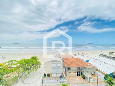 Apartamento ? venda com vista para o mar, Praia das Pitangueiras, Guaruj?, SP