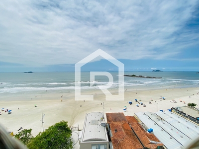 Apartamento ? venda com vista para o mar, Praia das Pitangueiras - Guaruj? SP