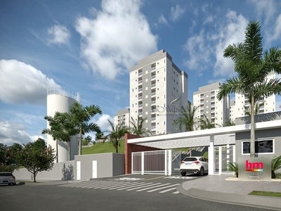 Apartamento à venda, sacada com área gourmet, 49,31 m², perto da prefeitura nova, bairro Ponto Nova, Extrema, MG