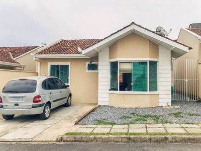 Casa em condomínio fechado com 2 quartos à venda na Rua Monte Alegre, 08, Jardim Ipê, Almirante Tamandaré, 61 m2 por R$ 240.000