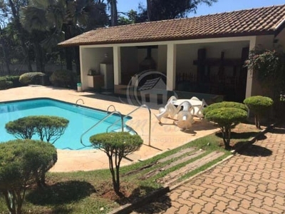 Casa em condomínio fechado com 4 quartos para alugar na alameda das araucárias, s/n, sítios de recreio gramado, campinas, 800 m2 por r$ 8.000