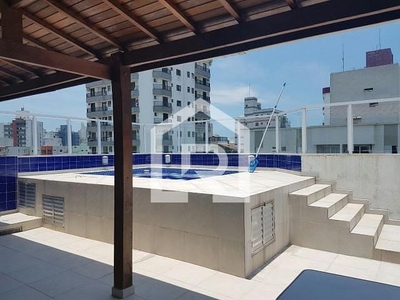 Cobertura com 2 dormitórios, 200 m² - venda por R$ 980.000,00 ou aluguel por R$ 6.000,00/mês - Praia das Astúrias - Guarujá/SP
