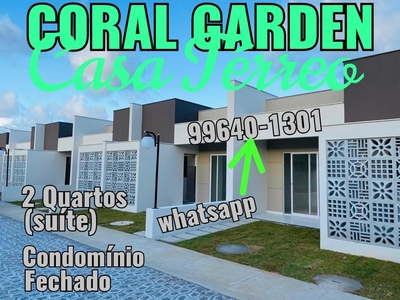 Coral Garden, Casa 2 quartos, Parque das Árvores, Parnamirim, RN