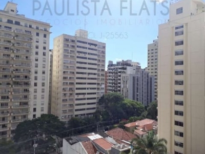 Flat com 1 quarto para alugar na alameda casa branca, jardim paulista, são paulo, 43 m2 por r$ 2.261