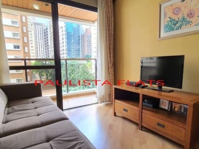 Flat com 1 quarto para alugar na alameda jaú, 358, jardim paulista, são paulo, 43 m2 por r$ 1.608