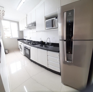 lindo apartamento 46 mts --2 dormitórios- 1 vaga de garagem- coberta Parque São Vicente, Mauá, SP