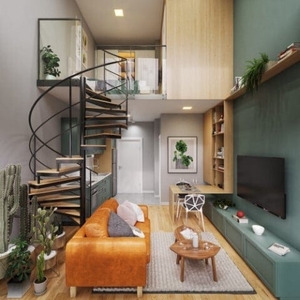 Loft ? venda 1 Quarto, 1 Suite, 37.84M?, ?gua Verde, Curitiba - PR | Bloom Urban Habitat