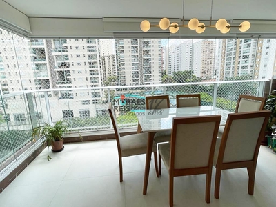 Moderno apartamento 2 quartos (1 su?te), 69m2, ? venda por R$ 1.190.000,00 bem localizado no Campo Belo, S?o Paulo, SP