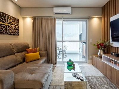 Residencial Santorini. Apartamento com varanda gourmet, com churrasqueira - Vila Jacuí - São Paulo/SP
