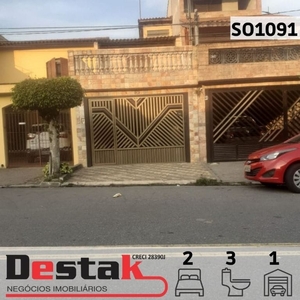 Sobrado com 2 dormit?rios ? venda, 178 m? por R$ 640.000,00 - Demarchi - S?o Bernardo do Campo/SP