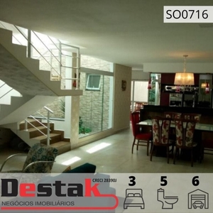 Sobrado com 3 dormitórios à venda, 220 m² por R$ 900.000,00 - Demarchi - São Bernardo do Campo/SP
