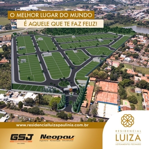 Terreno à venda, Residencial Luíza (Alto Padrão), Paulínia, SP