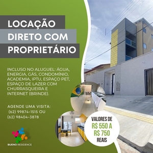 Aluguel de flat mobiliado sem burocracia no Setor Coimbra