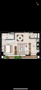 Apartamento com 1 quarto à venda no bairro Setor Marista, 46m²