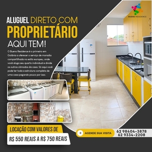 Kitnet/conjugado para aluguel com mobilia no Setor Coimbra - Goiânia - GO