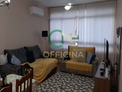 Apartamento residencial para venda, gonzaga, santos