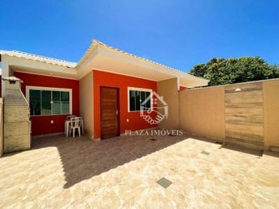 Casa com 2 dormitórios à venda, 70 m² por r$ 280.000,00 - parque estoril - são pedro da aldeia/rj