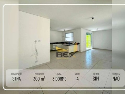 Casa com 3 dormitórios, 300 m² - venda por r$ 1.690.000,00 ou aluguel por r$ 11.275,00/mês - suru - santana de parnaíba/sp