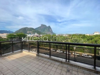 Cobertura com 2 dormitórios à venda, 147 m² por r$ 1.500.000,00 - jardim oceânico - rio de janeiro/rj