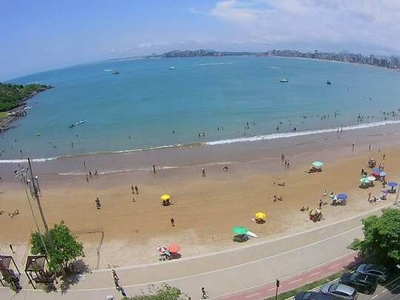 Apartamento com 3 Quartos Frente p/ Mar p/ Locação Anual na Praia do Morro - Guarapari/ES