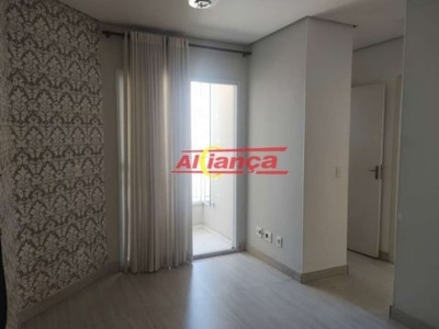 Apartamento para alugar com 2 quartos, 1 vaga, vila endres, guarulhos por r$: 1.500,00