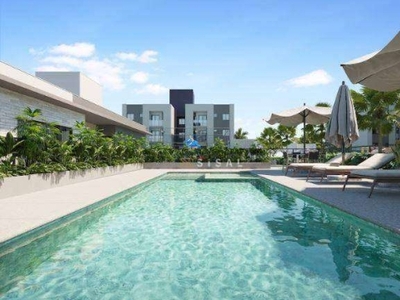 Apartamento garden com 2 dormitórios à venda, 61 m² por r$ 426.600 - caiobá - matinhos/pr