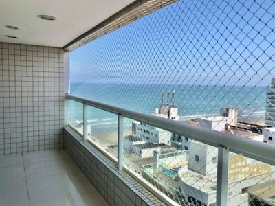 Cobertura com 3 dormitórios à venda, 225 m² por r$ 2.500.000,00 - canto do forte - praia grande/sp