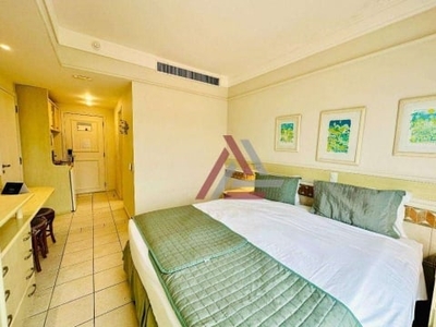 Flat com 1 quarto à venda, 27 m² por r$ 770.000 - jurerê - florianópolis/sc