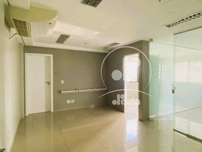 Sala Comercial 45m² com ar condicionado, Banheiro, 1 vaga, Santo Andre