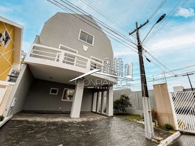 Casa em condomínio fechado com 4 quartos para alugar na rua joão batista dallarmi, santo inácio, curitiba, 420 m2 por r$ 7.900