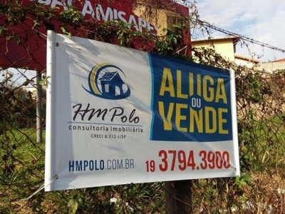 Terreno para alugar na avenida padre almeida garret, 900, parque taquaral, campinas, 494 m2 por r$ 10.000