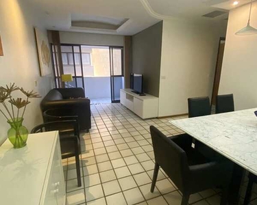 Apartamento 2/4 mobiliado beira mar de jatiùca