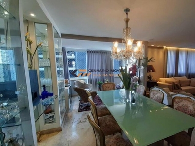 Apartamento à venda, 4 quartos, 1 suíte, 3 vagas, Lourdes - Belo Horizonte/MG