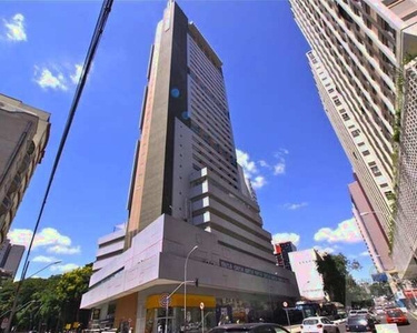 Apartamento com 1 dormitório para alugar, 33 m² por R$ 2.485,68/mês - Centro - Curitiba/PR