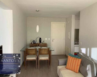Apartamento com 1 dormitório para alugar, 45 m² por R$ 4.300,00/mês - Brooklin - São Paulo
