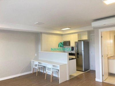Apartamento com 1 dormitório para alugar, 49 m² por R$ 2.918,00/mês - Vila Cruzeiro - São
