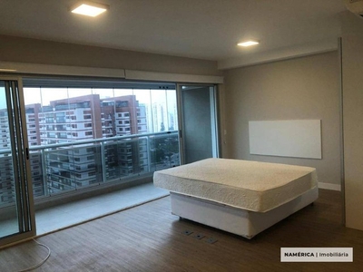 Apartamento com 1 dormitório para alugar, 54 m² por R$ 3.780,00/mês - Vila Cruzeiro - São