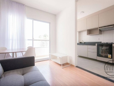 Apartamento com 2 dormitórios para alugar, 52 m² por R$ 2.248,00/mês - Parque Jockey Clube