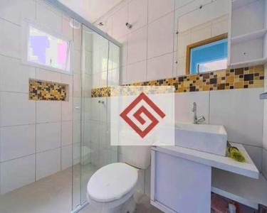 Apartamento com 2 dormitórios para alugar, 55 m² por R$ 2.004,99/mês - Vila Humaitá - Sant