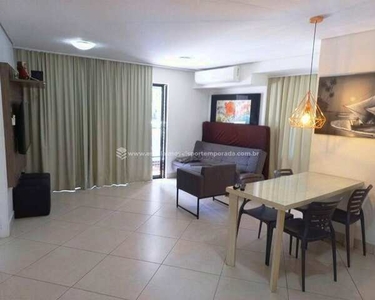Apartamento com 2 dormitórios para alugar, 66 m² por R$ 250,00/dia - Meireles - Fortaleza